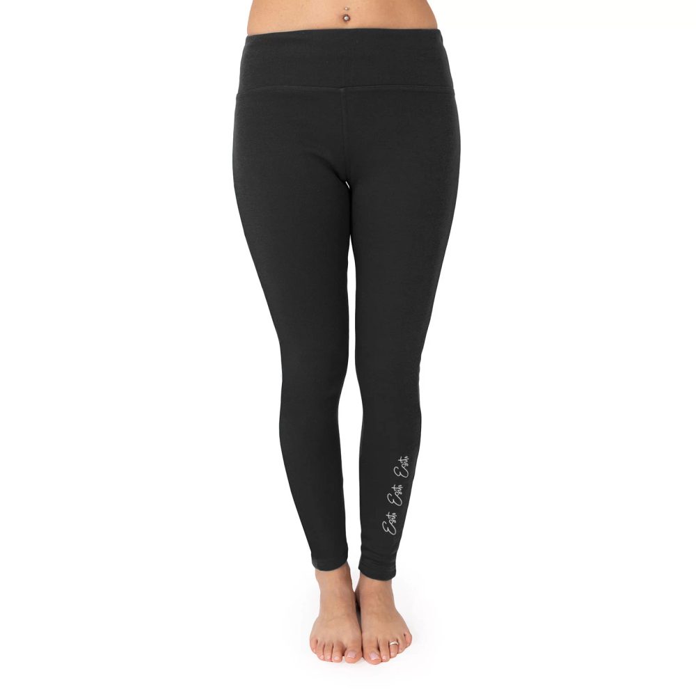 ESITO Dámské zateplené legíny Warmkeeper Black - 36 černá