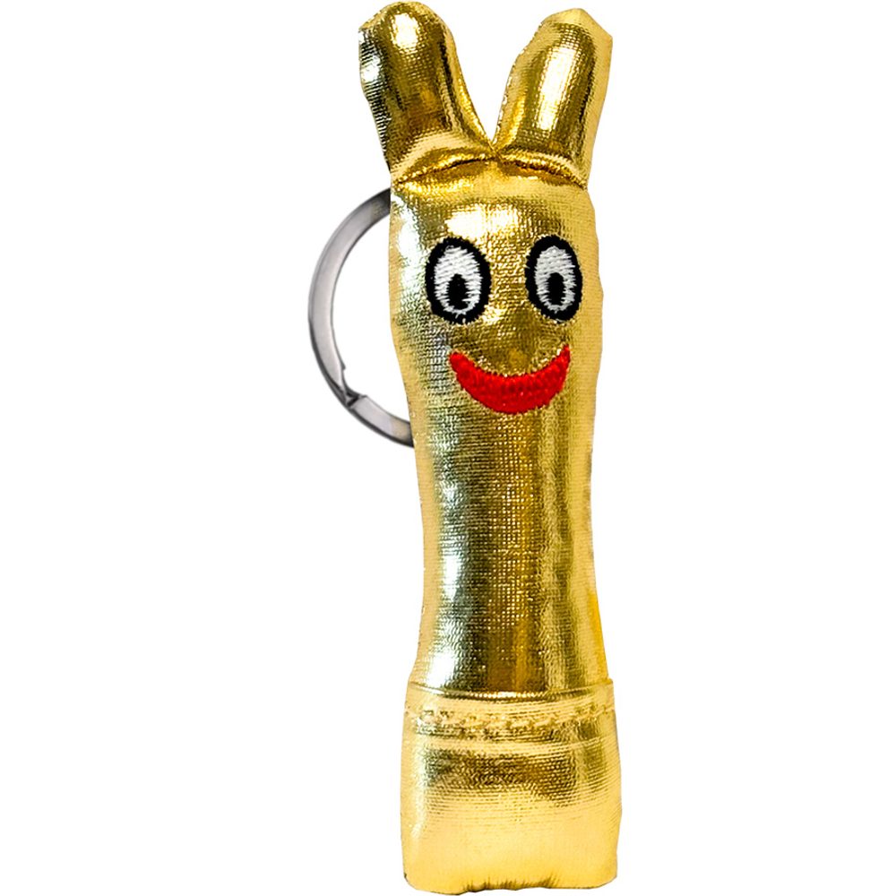 Bludišťák klíčenka - zlatý