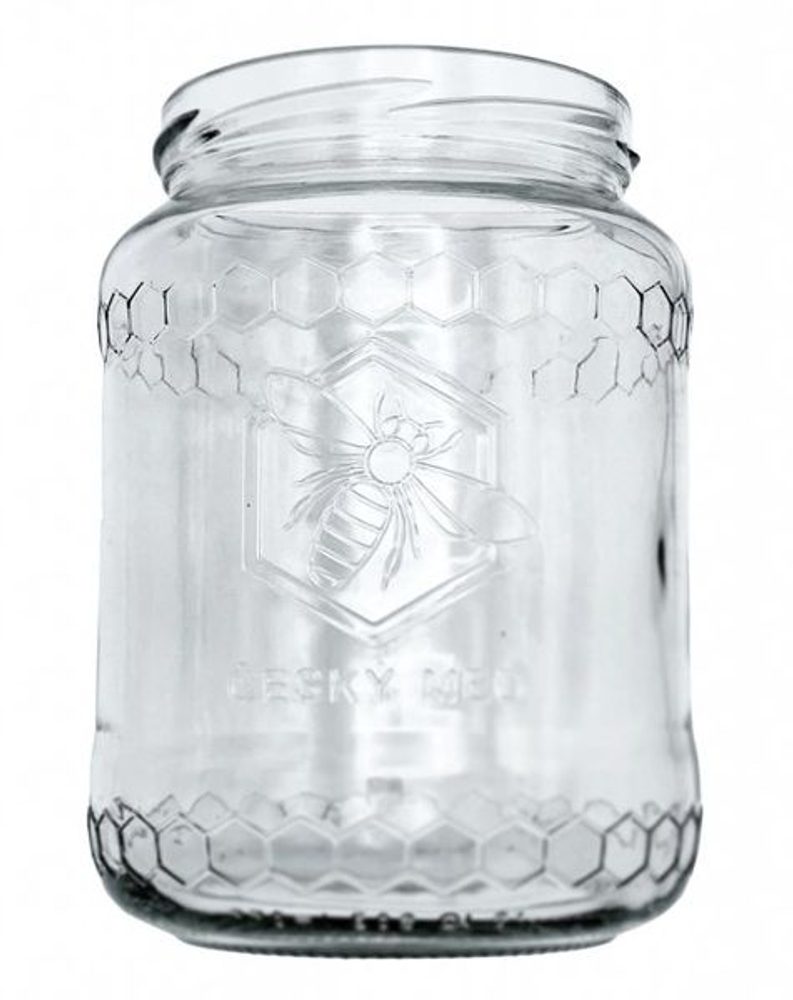 Levně sklen.zavař. 770ml- 1ks-ČESKÝ MED-TO82