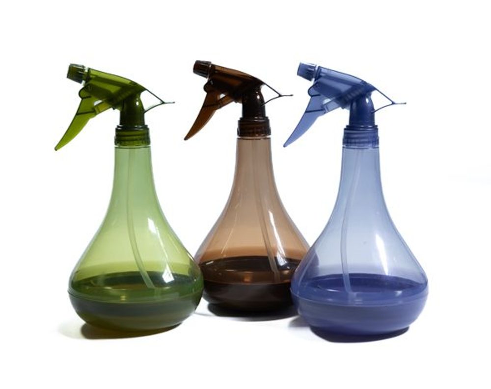 Levně rozprašovač 0,70l, transp. 3barvy, d12x23cm, plast