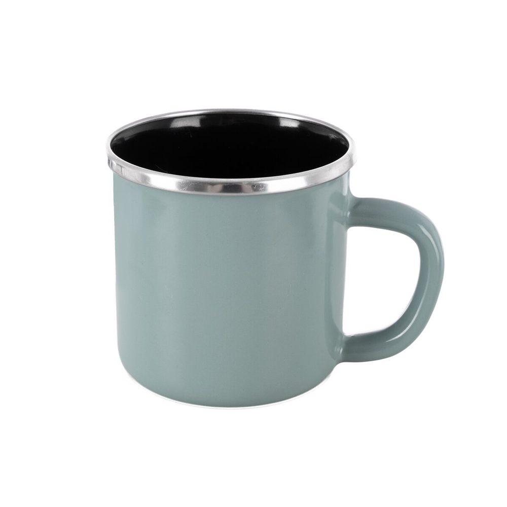 O Hrnek smalt Green Lem 0,41 l, pr. 8,8 cm