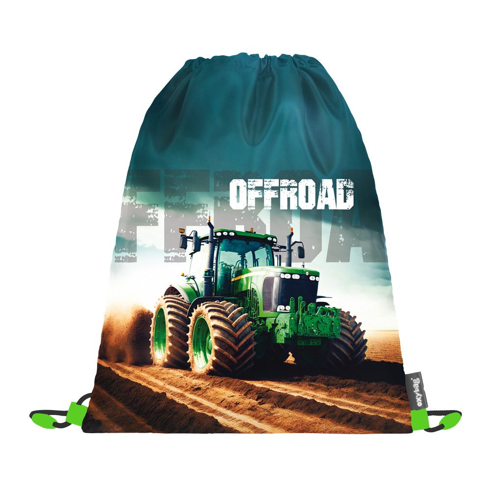 Levně Sáček na cvičky traktor