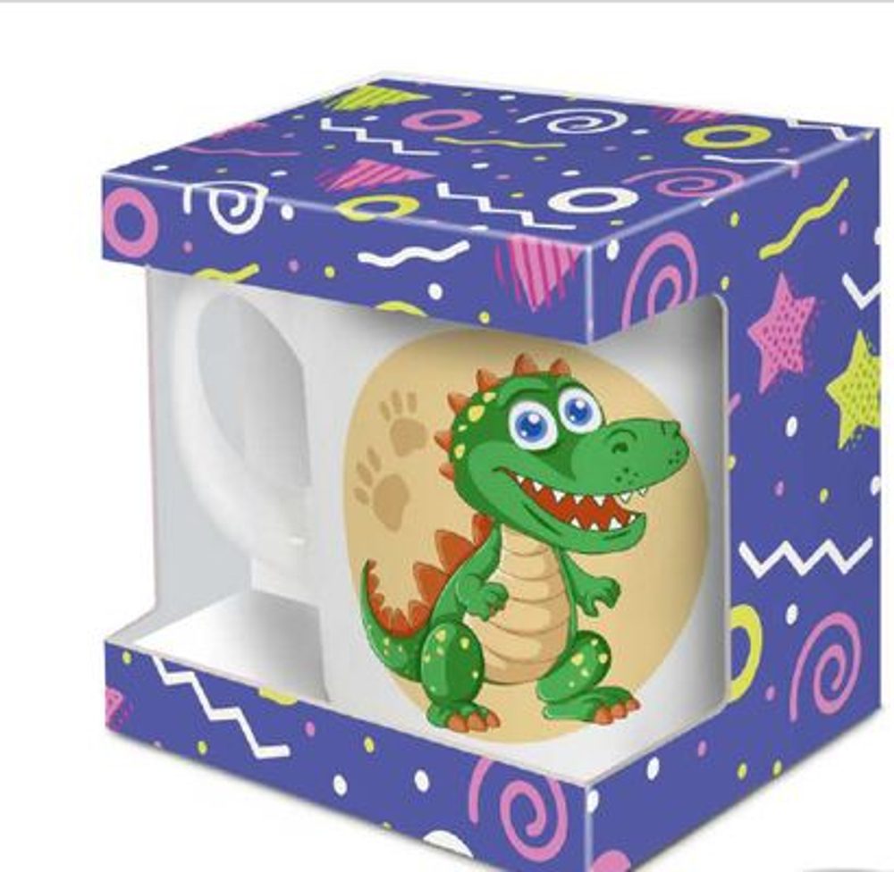 Levně hrnek 100ml DINOSAURUS, dětský, DB, keramika