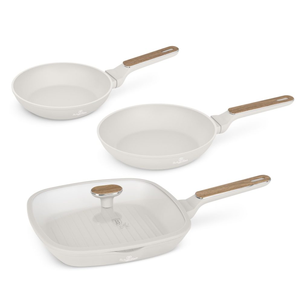 Levně BERLINGERHAUS Sada pánví s titanovým povrchem 4 ks Sahara Nordic Collection BH-8323