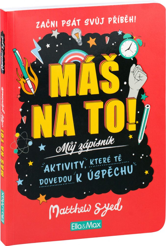 Presco Group MÁŠ NA TO! – Motivační zápisník pro kluky a holky