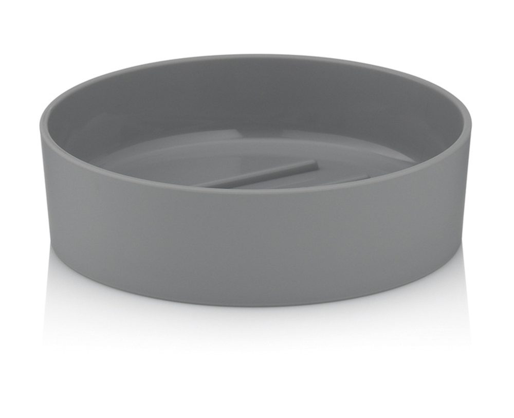 Levně KELA Miska na mýdlo LIS ABS plast světle šedá KL-23660