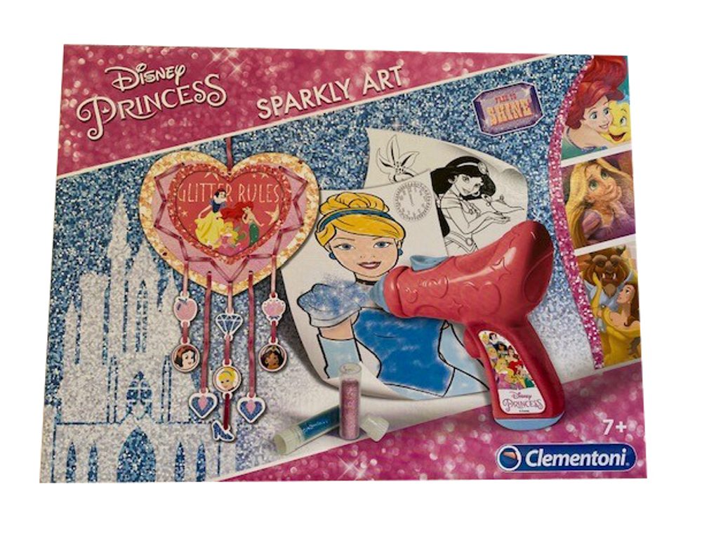 Levně Disney Princess třpytivá kreativní sada