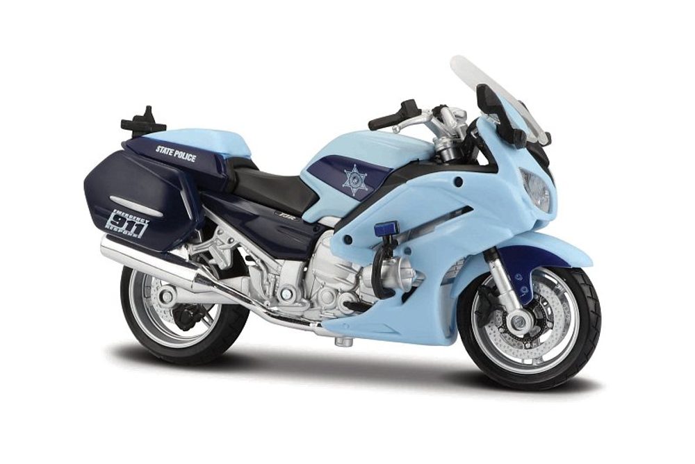 Levně Maisto - Policejní motocykl - YAMAHA FJR 1300A, US - State Trooper, 1:18
