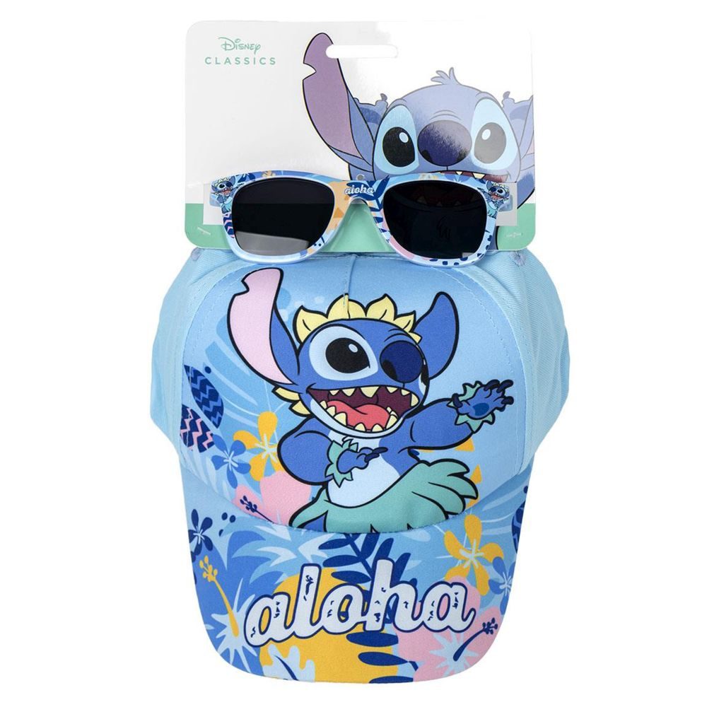 Levně Kšiltovka sluneční brýle STITCH