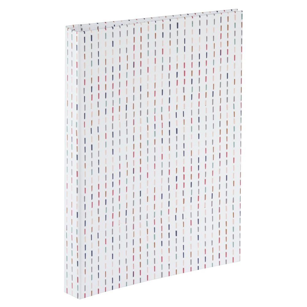 Levně Hama album klasické spirálové GRAPHIC Stripes 19x24,5 cm, 40 stran, bílé listy