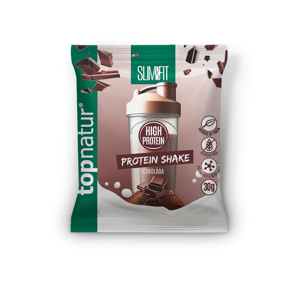Levně Topnatur SLIM&FIT PROTEIN shake čokoláda 30g