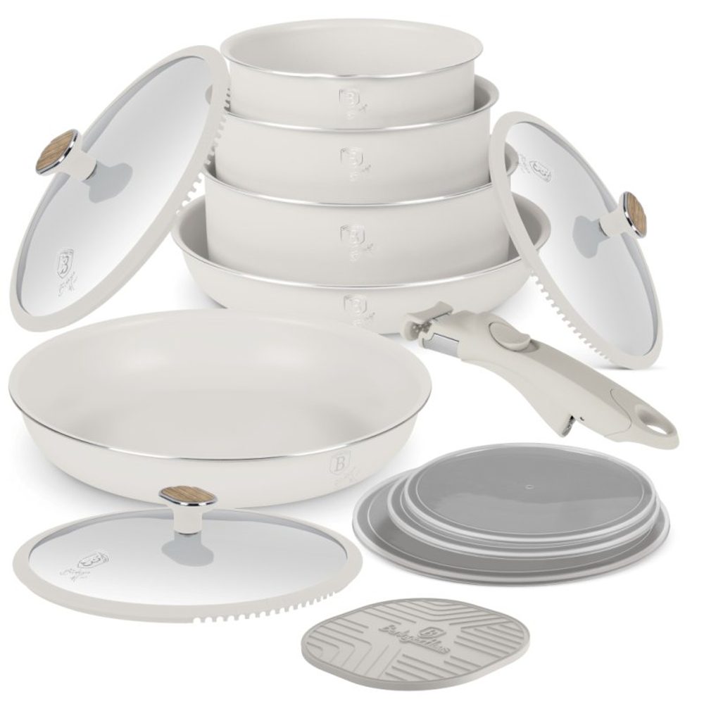 Levně BERLINGERHAUS Sada nádobí s titanovým povrchem 13 ks Sahara Nordic Collection BH-8420