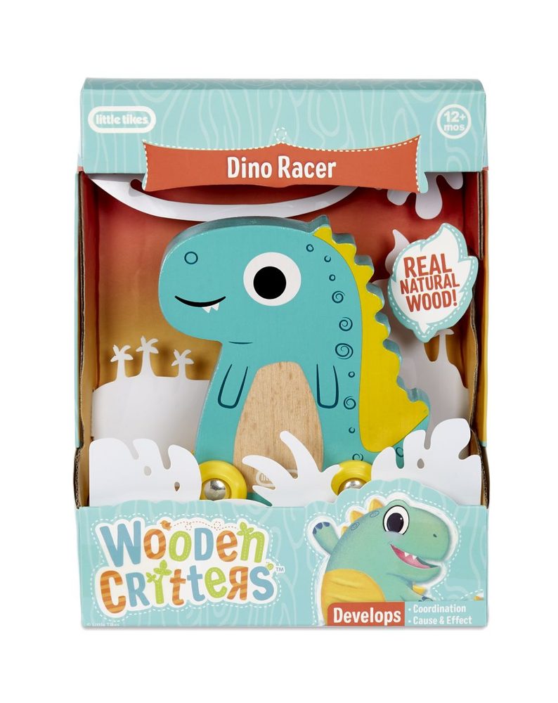 Levně Little Tikes Wooden Critters Dřevěný závodník, 3 druhy