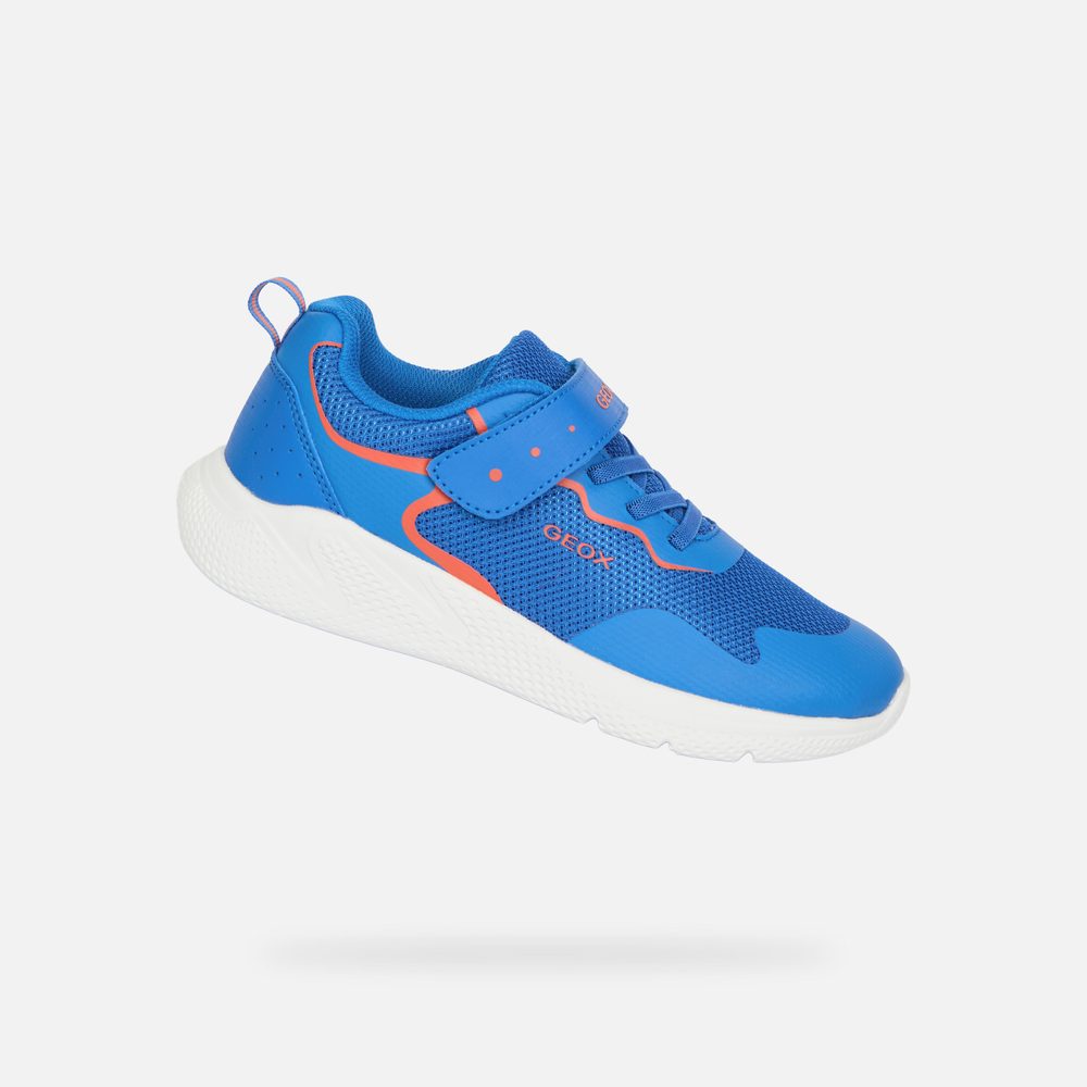 Levně Modré chlapecké tenisky Geox Sprintye - 28