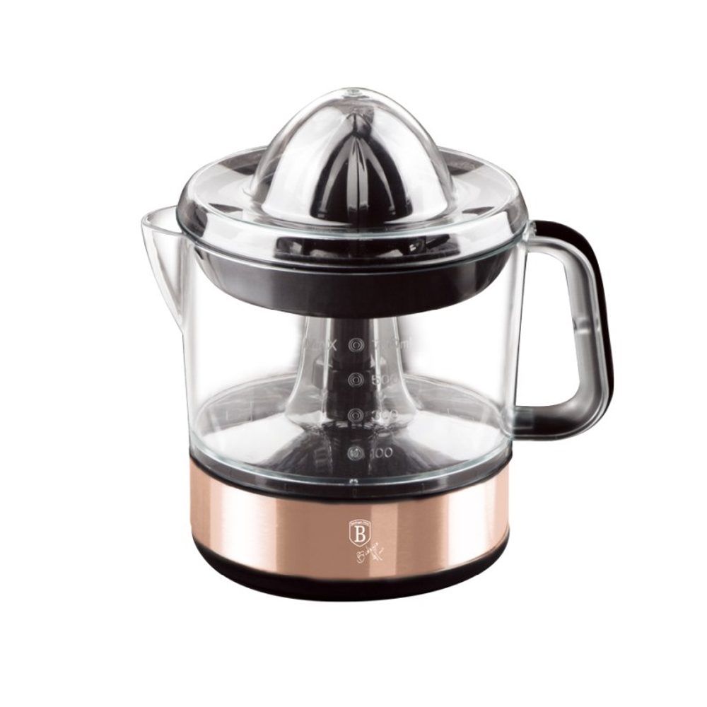 Levně BERLINGERHAUS Lis na citrusy elektrický 0,7 l Rosegold Metallic Line BH-9385