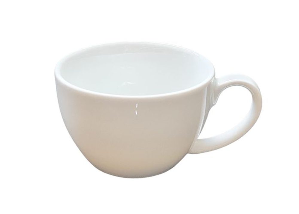 Levně šálek 350ml, 1ks, CARLO, bílý čs.porcelán