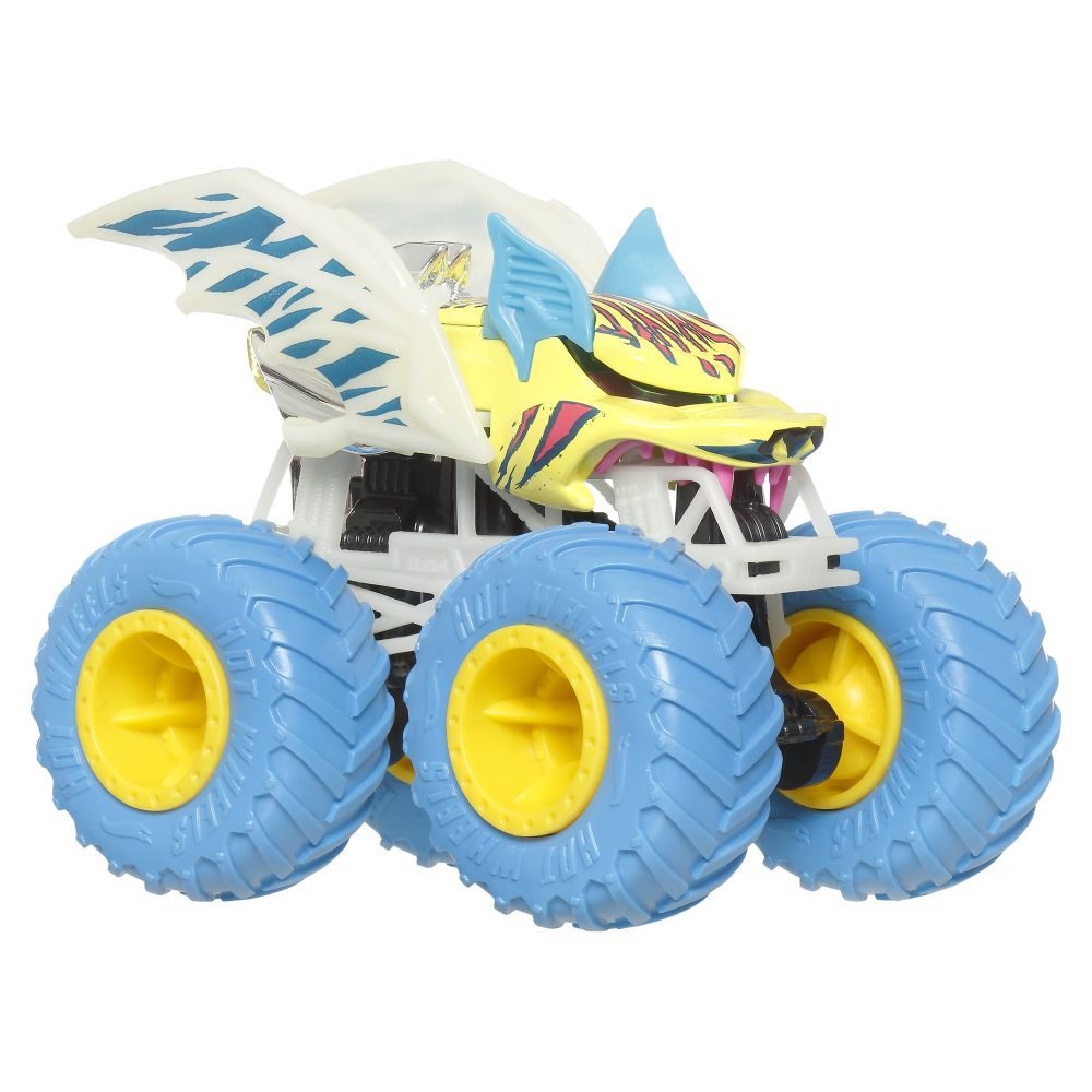 Levně HW MONSTER TRUCKS SVÍTÍCÍ VE TMĚ ASST