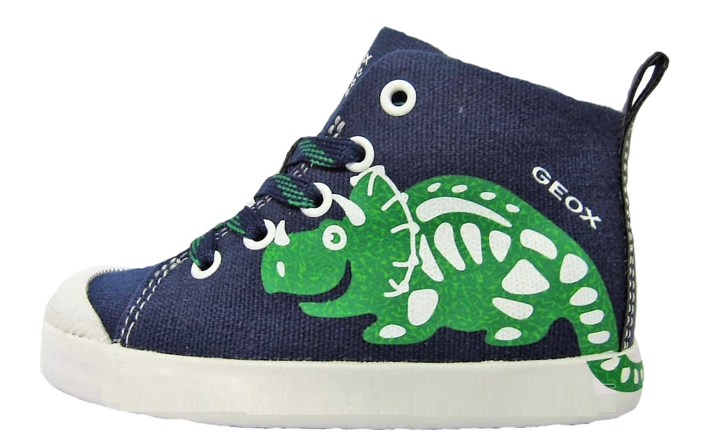 Tenisky GEOX B KILWI BOY NAVY/GREEN - 22