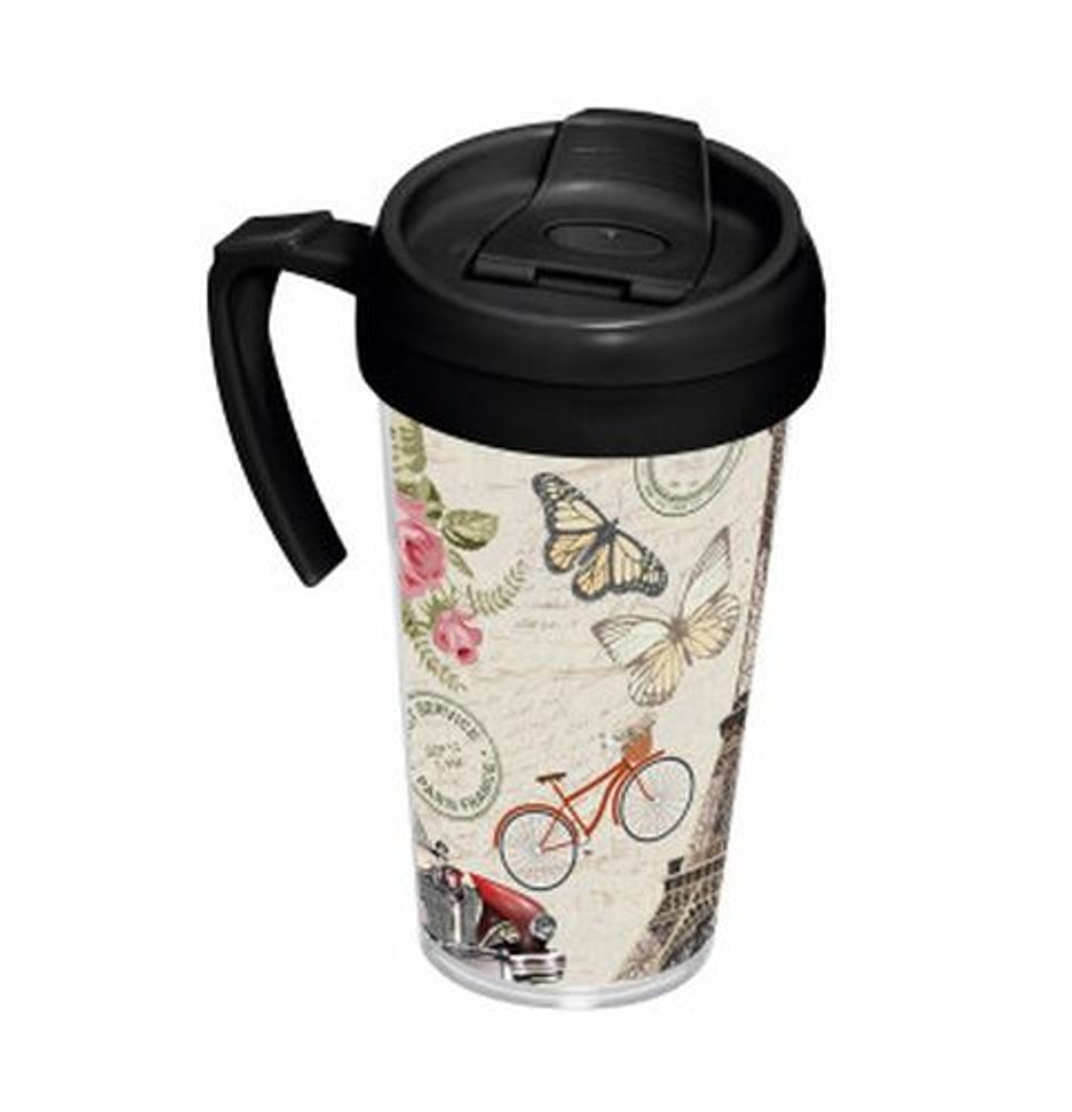 Levně hrnek 540ml PARIS, plast