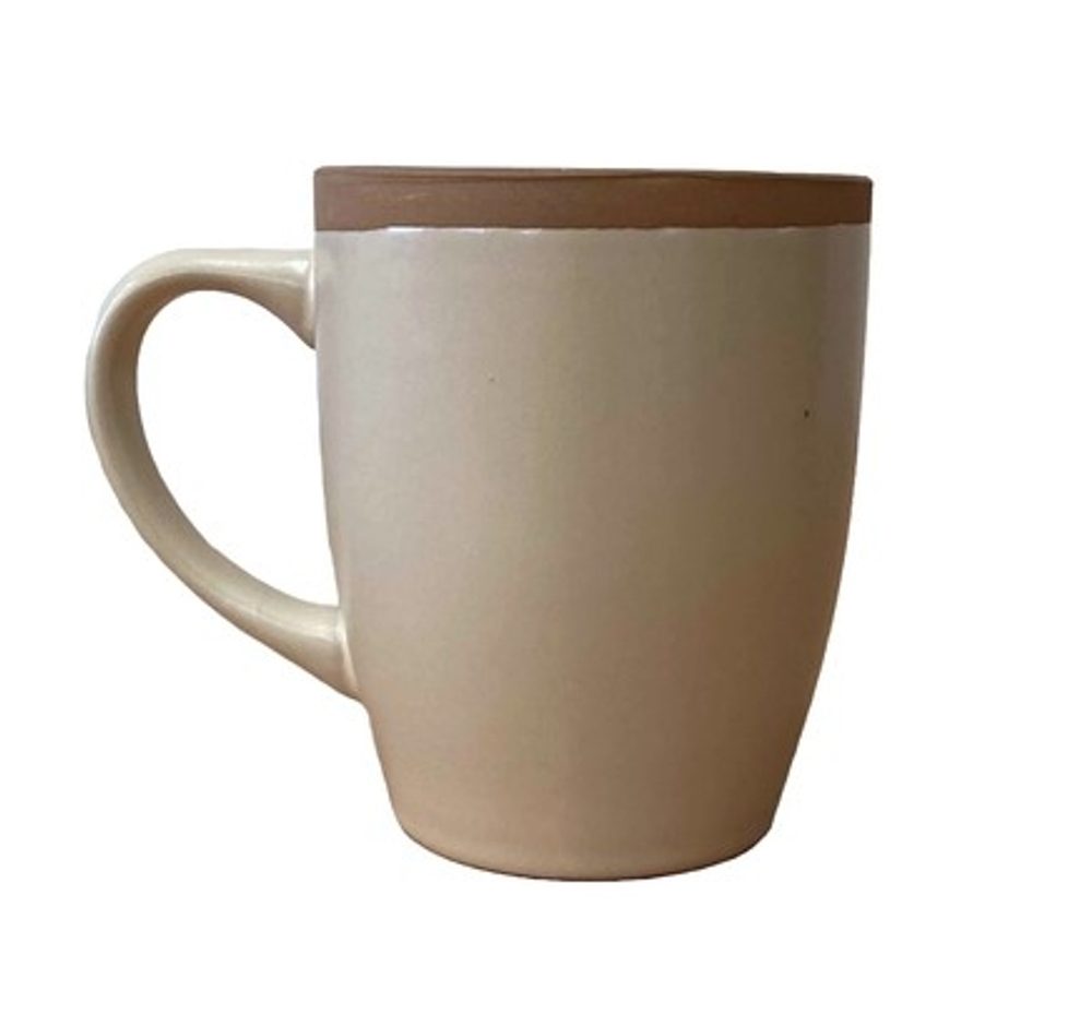 Levně hrnek 380ml ATHENA béž., keramika