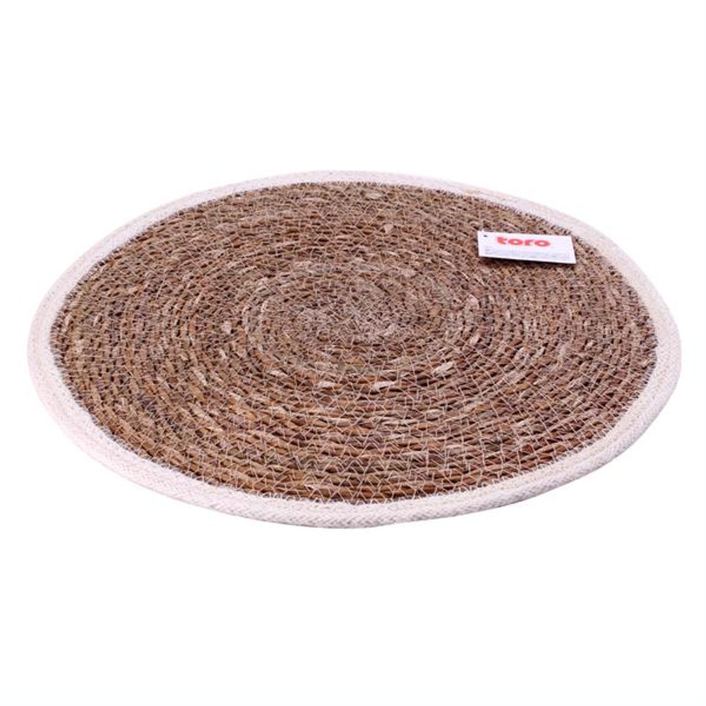 TORO PROSTÍRÁNÍ KULATÉ 38 CM, MOŘSKÁ TRÁVA