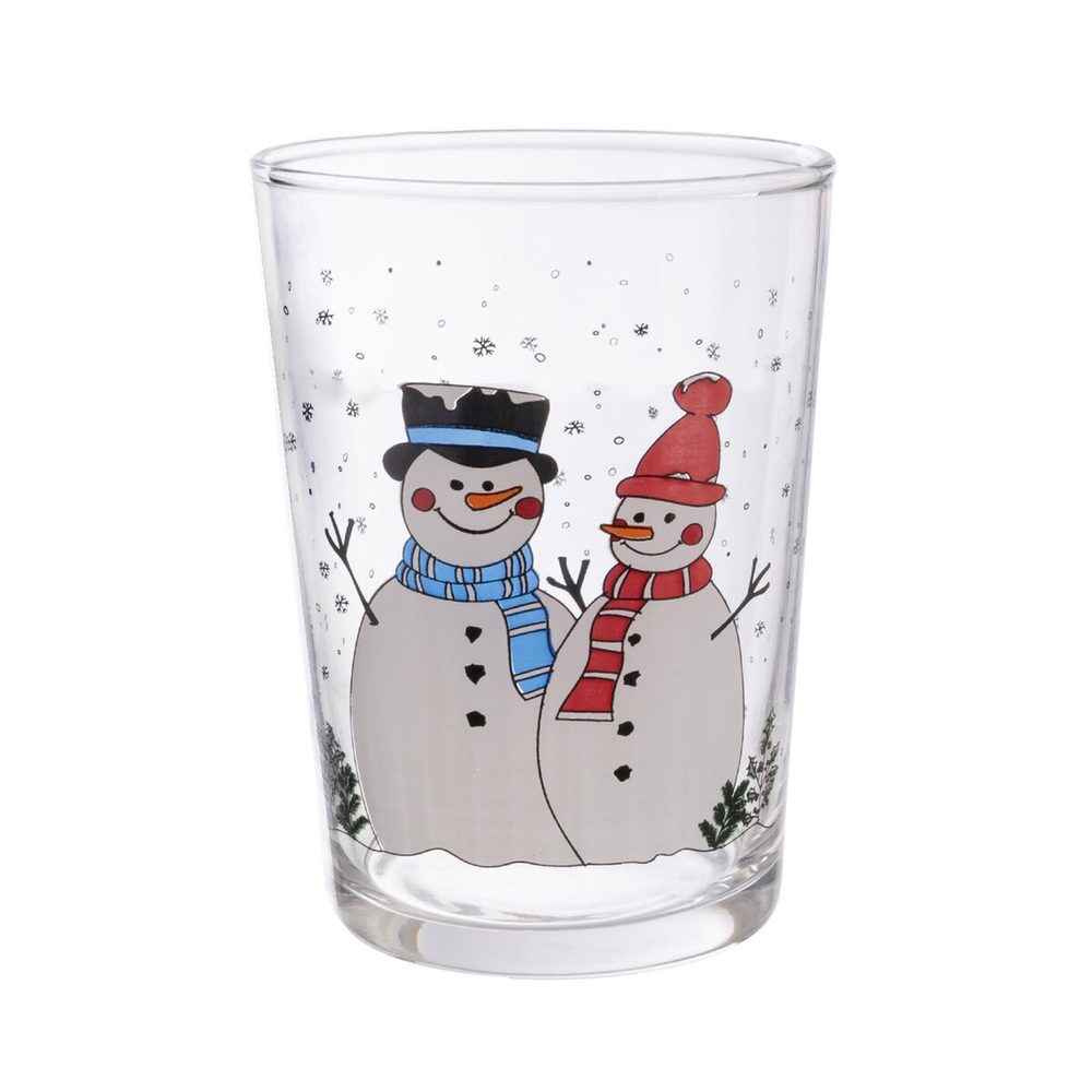 Levně Sklenice SNĚHULÁK 0,5 l 1 ks