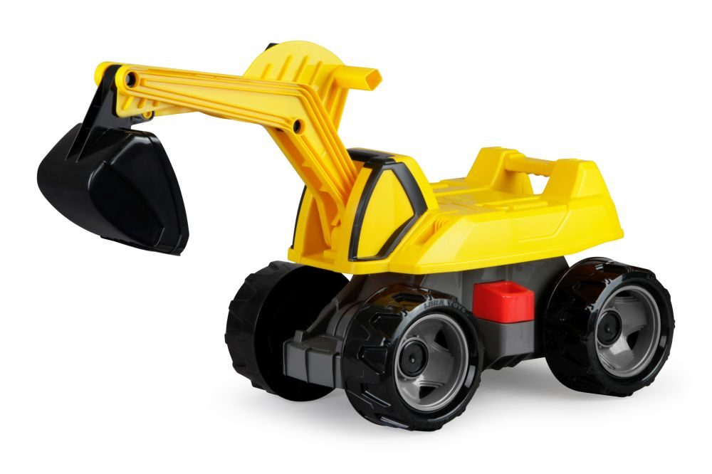 Levně GIGA TRUCKS bagr, okrasný kartón