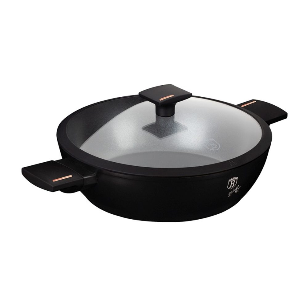 BERLINGERHAUS Kastrol s poklicí s titanovým povrchem 28 cm Monaco Collection BH-7090