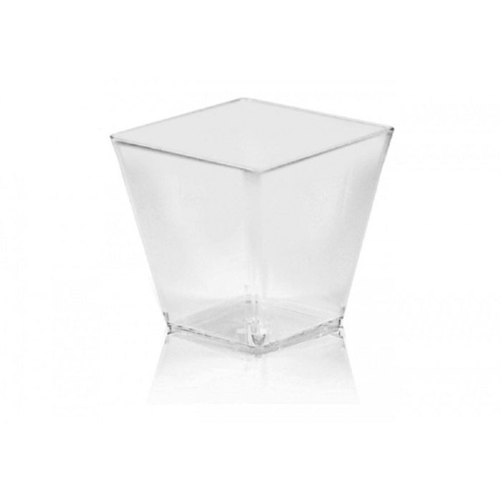 Levně pohárek 100ml-50ks-FINGERF. 5,9x5,9x5,4cm, plast