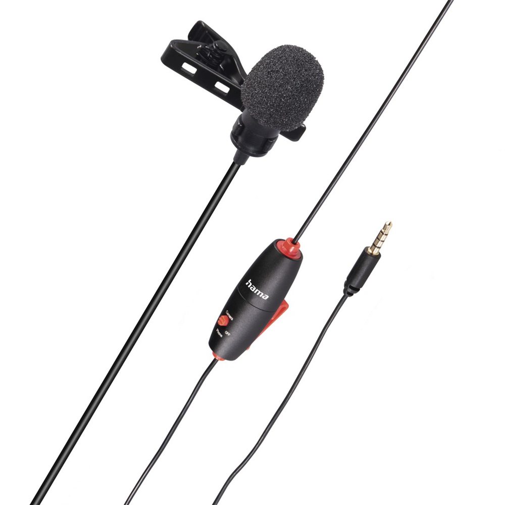 Levně Hama klopový mikrofon Lavalier Smart, mono