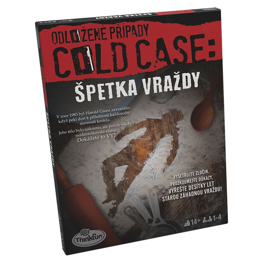 Levně ThinkFun Odložené případy: Špetka vraždy