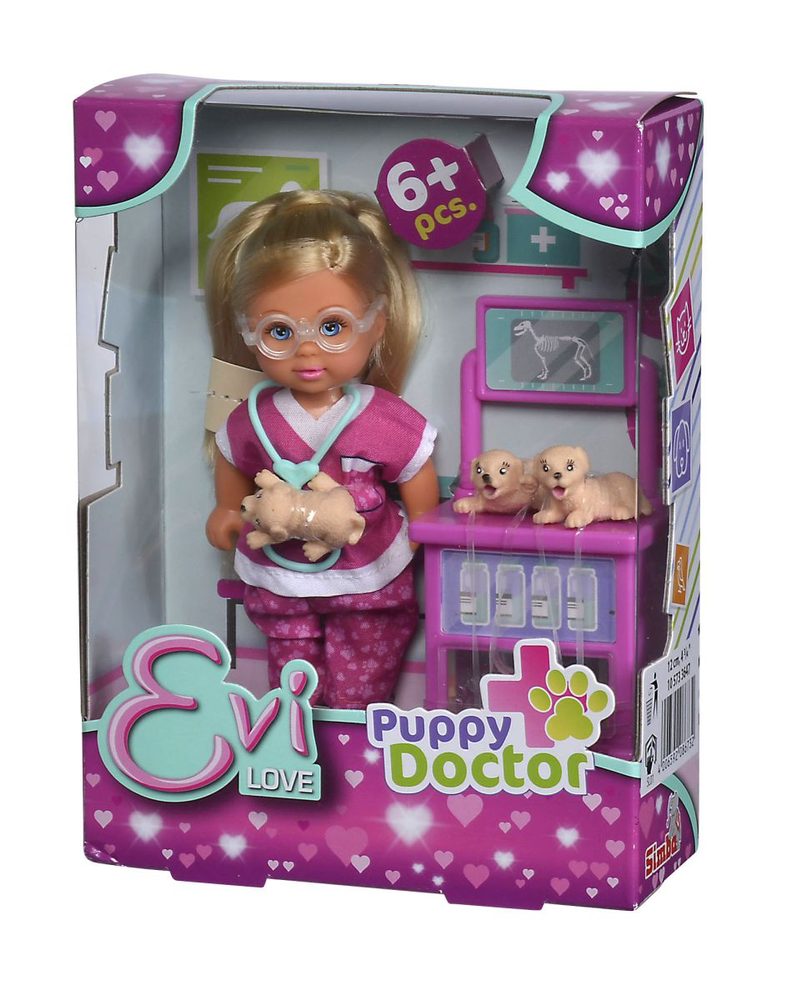 Levně Panenka Evička Veterinářka Puppy Doctor