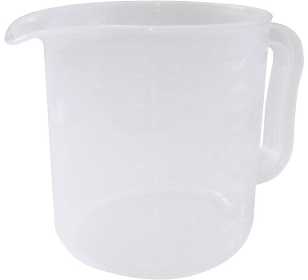 Levně odměrka 1l PP mouka, cukr, mléčná,plast