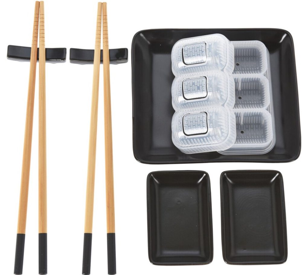 Levně EXCELLENT HOUSEWARE Sushi set servírovací sada 8 ks KO-210000890