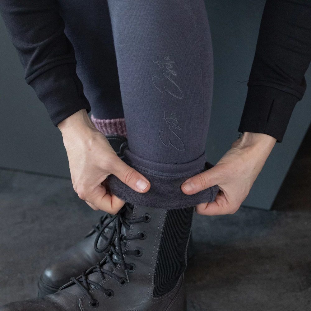 Levně ESITO Dámské zateplené legíny Warmkeeper Grey - šedá - 42 šedá