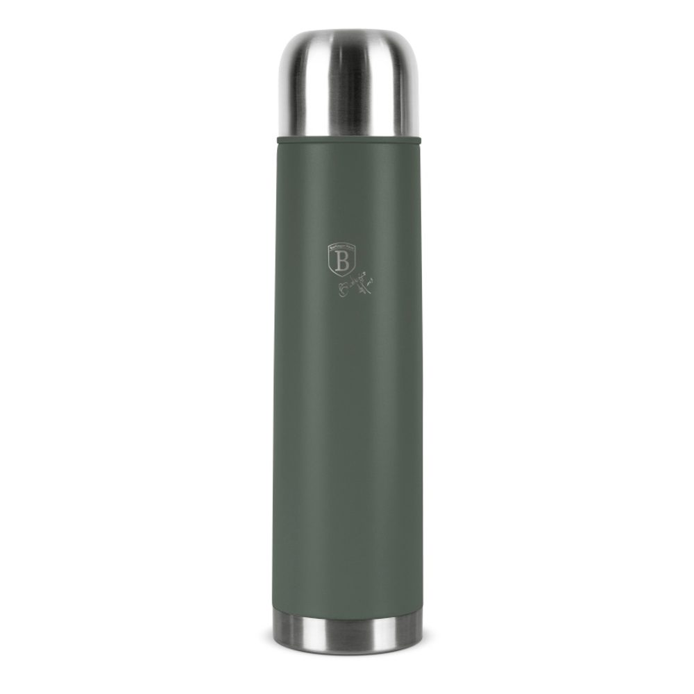 Levně BERLINGERHAUS Termoska nerez 1 l Matte Green Collection BH-8730