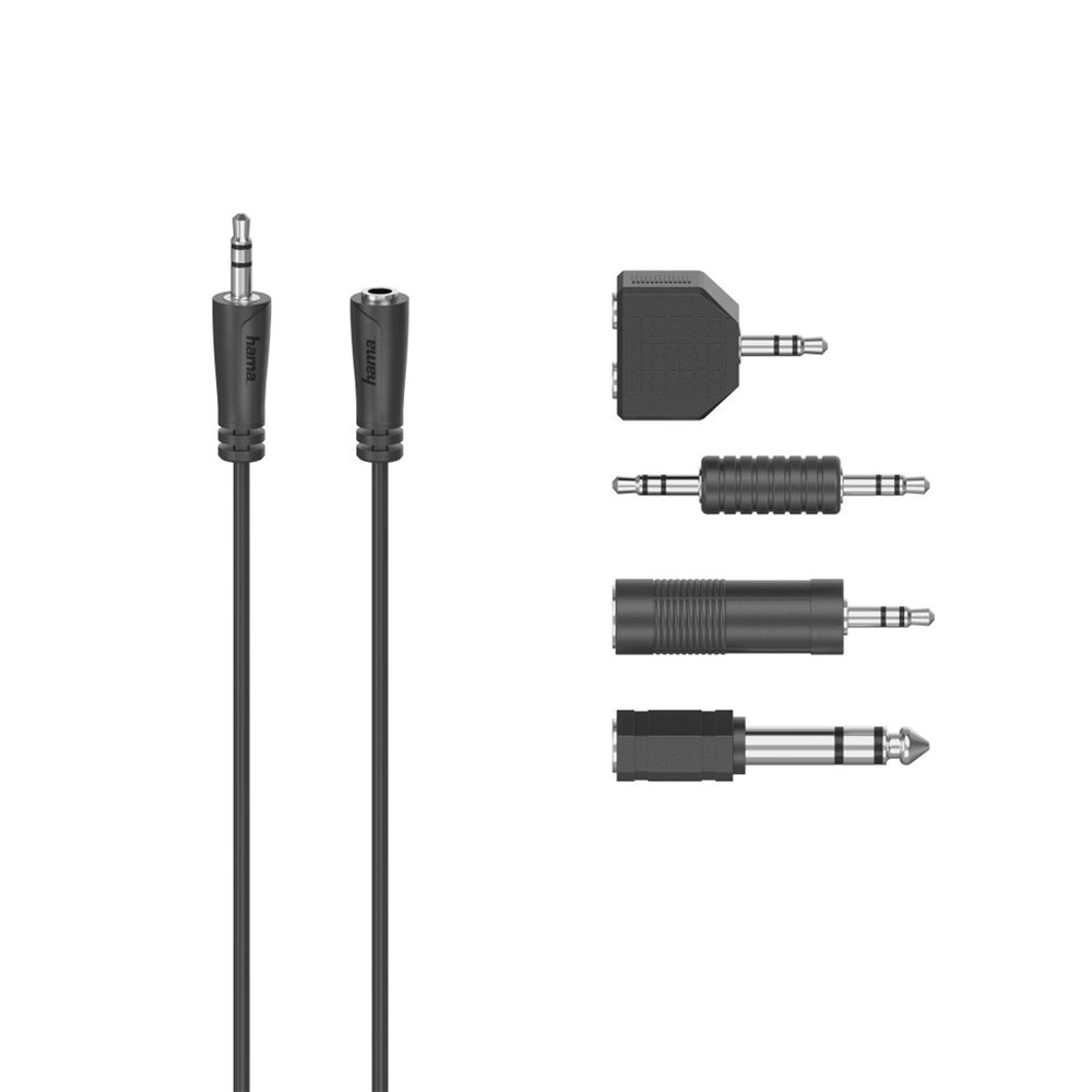 Levně Hama audio jack propojovací set, 5dílný
