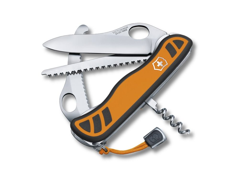 Levně nůž 6-funkcí HUNTER XT Grip, oranž., 111mm, VICTORINOX