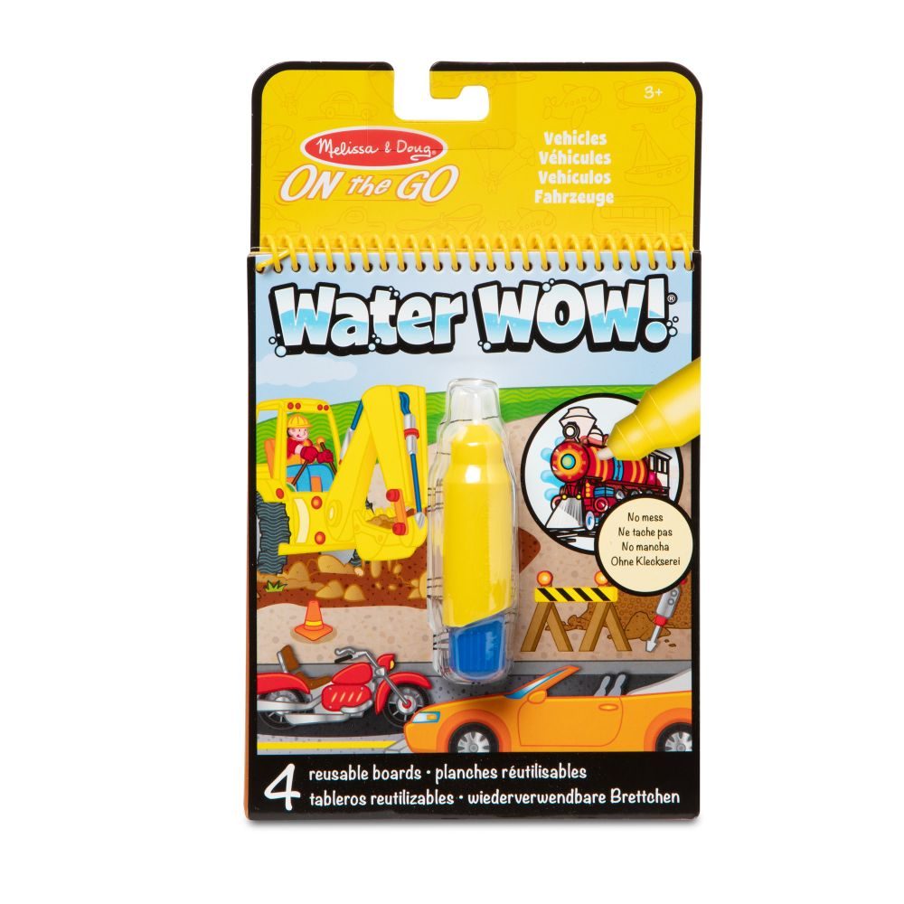 Levně MELISSA & DOUG WATER WOW KOUZLENÍ VODOU VOZIDLA