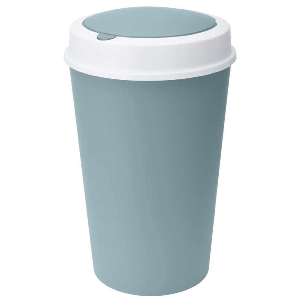 Levně EXCELLENT HOUSEWARE Odpadkový koš výklopný 25 l AURORA zelená KO-Y54231160zele
