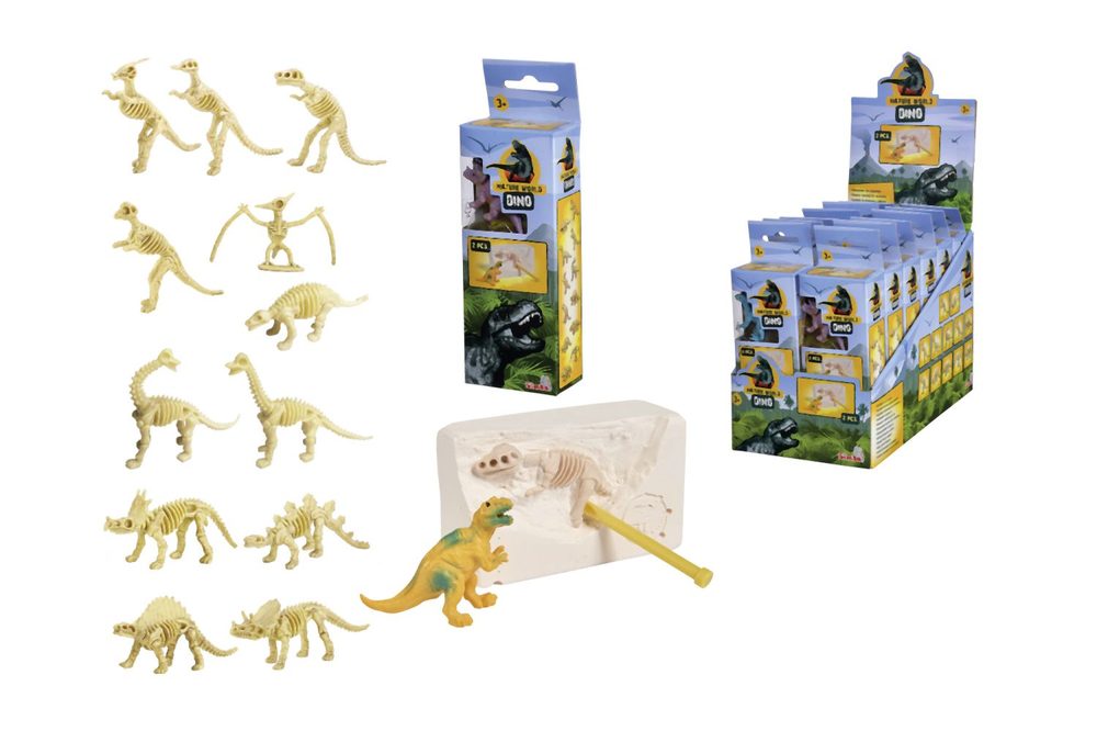 Levně Sada na vykopávání dinosaura, 12 druhů, DP12