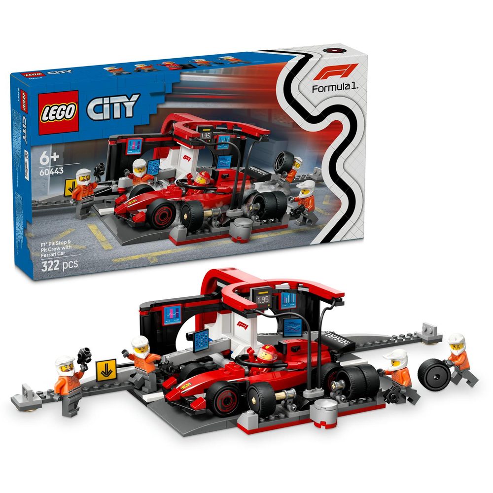 Levně Zastávka v boxech F1® a personál s vozem Ferrari