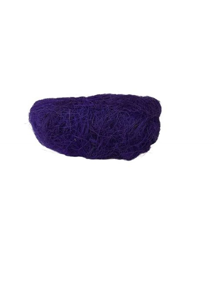 Levně dekorace SISAL fialový 50g, sáček