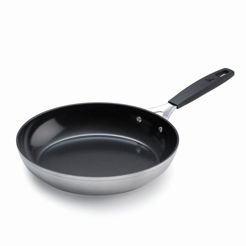 Levně MASTERPRO Pánev s nepřilnavým povrchem SMART 24 cm stříbrná BGEU-3768