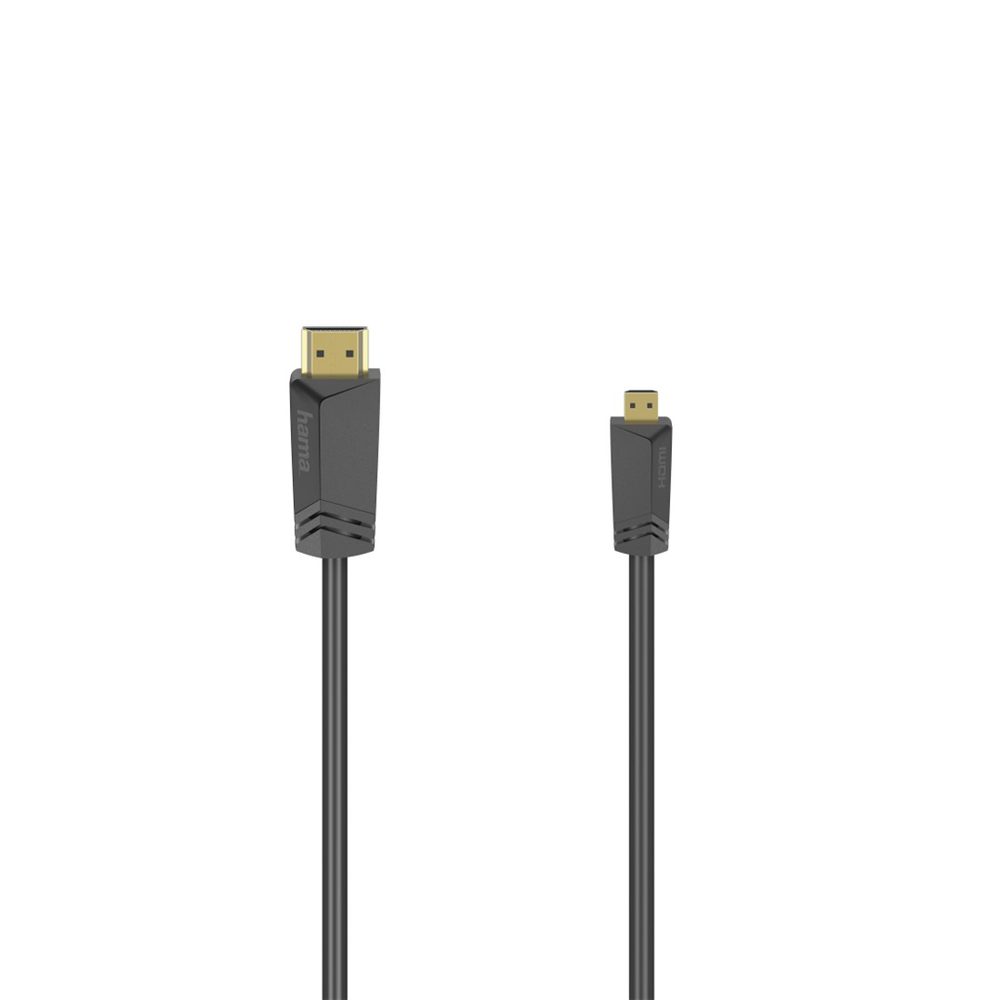 Levně Hama micro HDMI kabel High Speed 4K 1,5 m