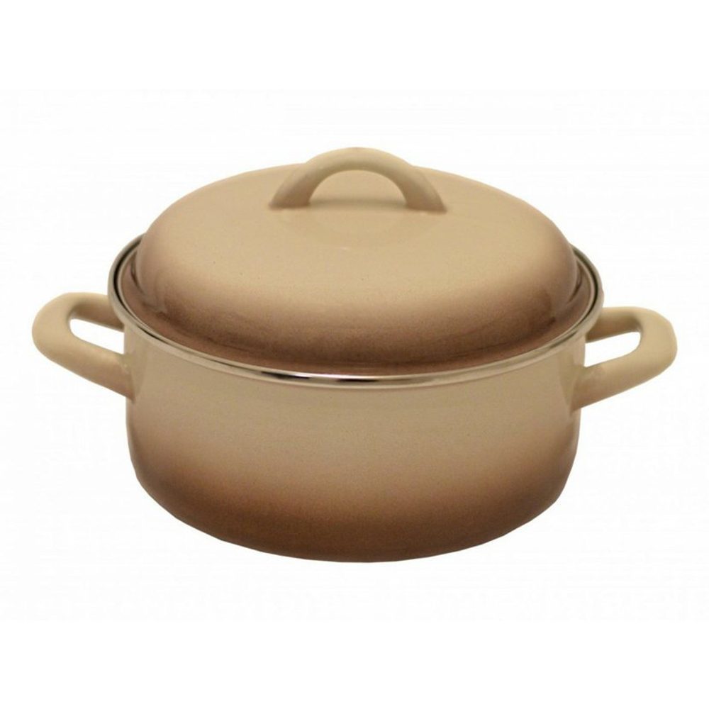 Levně rendlík+PO d22 CAPUCCINO, 3,5l, smalt