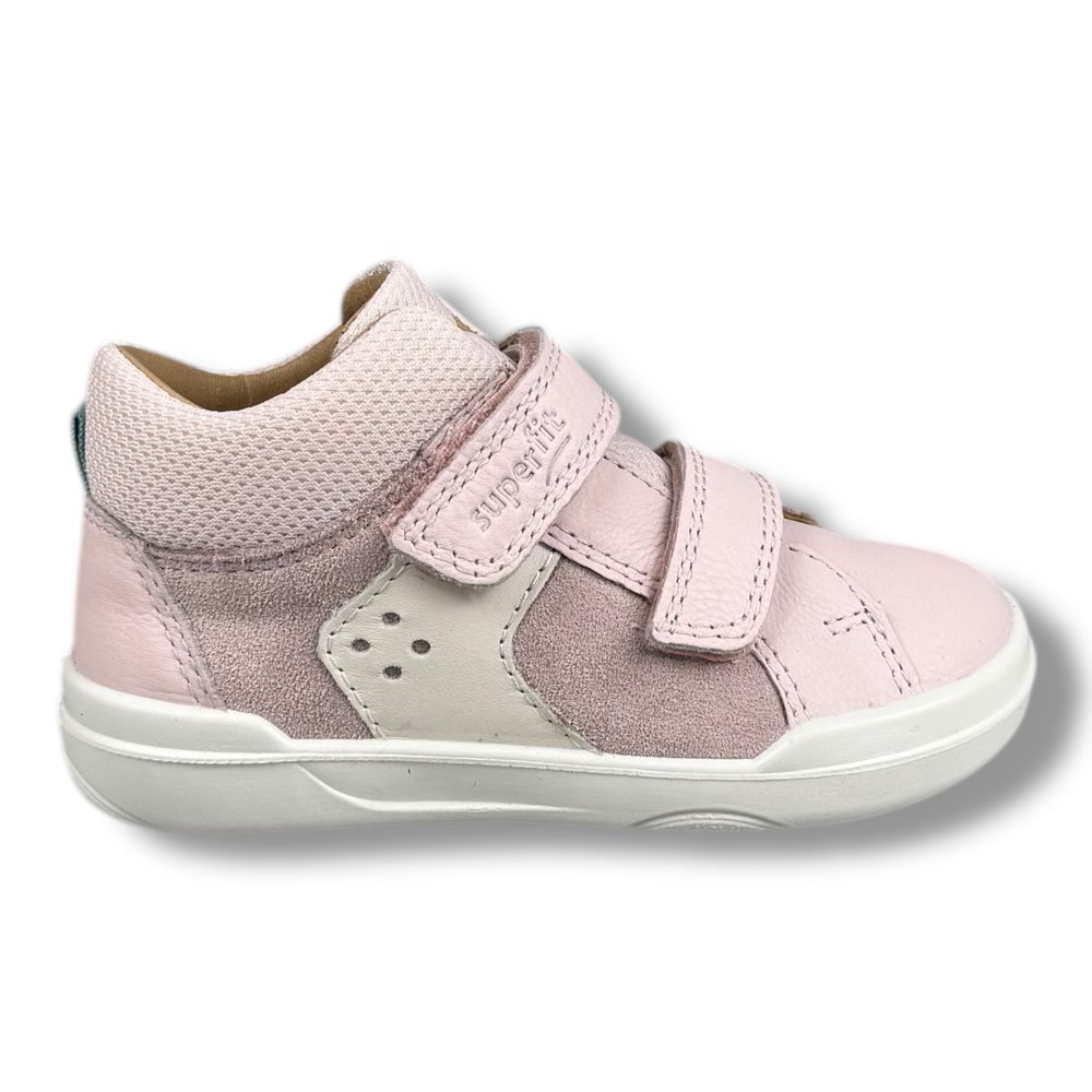 Levně SUPERFIT Dětská celoroční obuv 1-000543-5530 Rosa/Weiß - 20