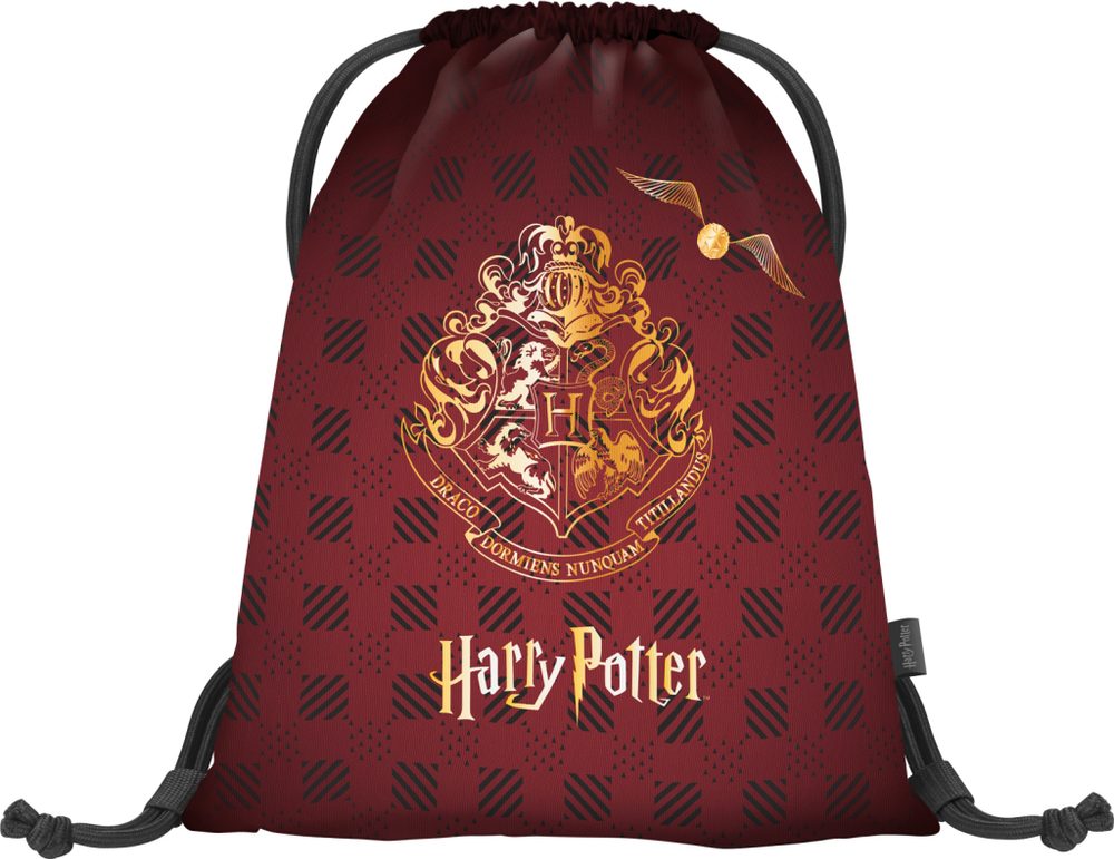 Levně BAAGL Sáček Harry Potter Bradavice vínový