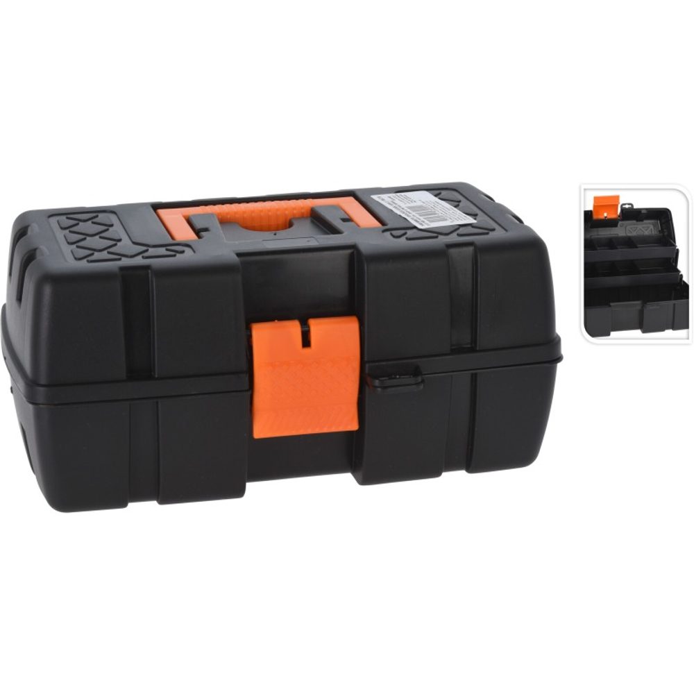 Levně EXCELLENT HOUSEWARE Kufr na nářadí s organizérem na šroubky 31 x 18 x 14 cm KO-Y98500070