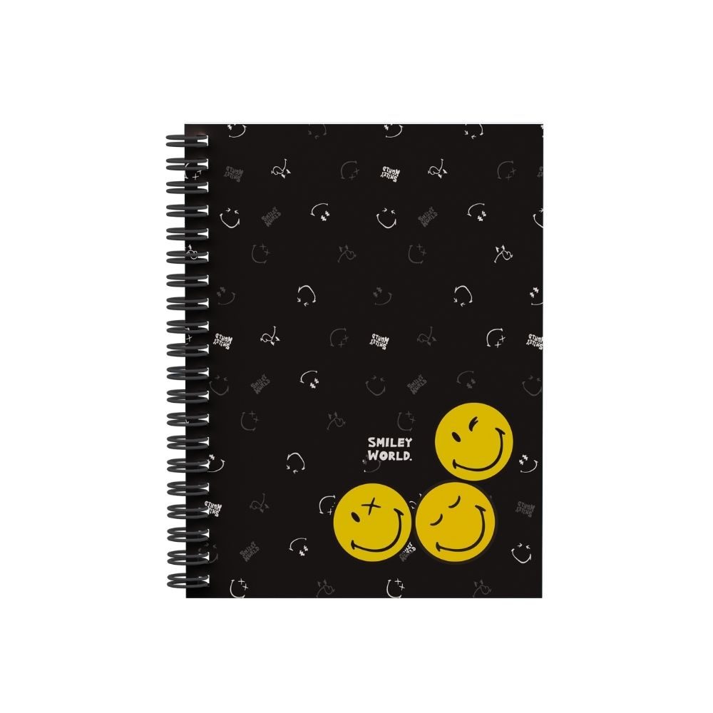 Levně Twin wire blok A4 PP Smiley World